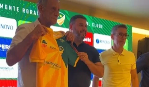 Monte Roraima FC apresenta Aderbal Lana como novo técnico