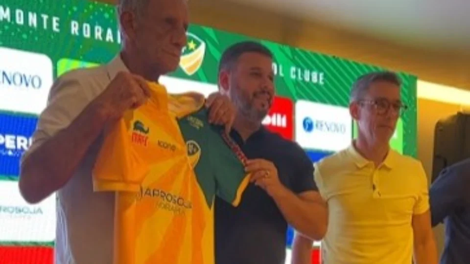 Monte Roraima FC apresenta Aderbal Lana como novo técnico