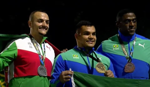 Pedro Nunes quebra recordes brasileiro e sul-americano e garante o ouro no Ibero-Americano