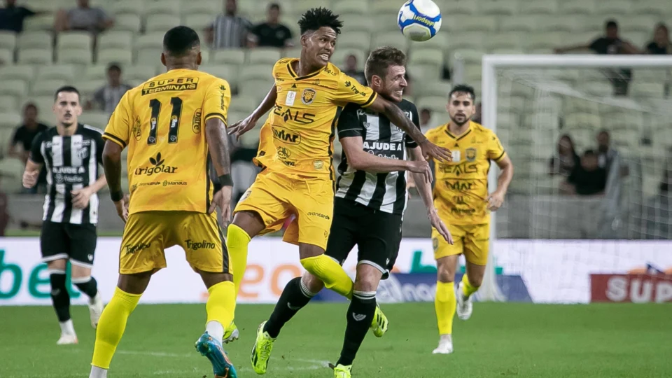 Amazonas perde para o Ceará por 2 x 1 em Fortaleza pela Série B do Brasileiro