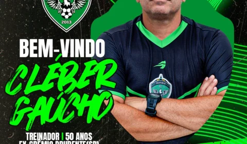 Manaus anuncia técnico Cleber Gaúcho para temporada 2025