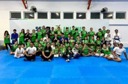 Atletas do Pelci participam de colônia de férias