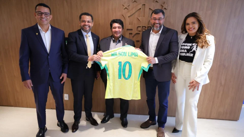 FAF e Governo do Amazonas se reúnem com presidente da CBF