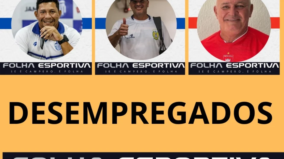 Sem resultados, Marinho, Mastrillo e Gaúcho perdem o emprego no futebol amazonense