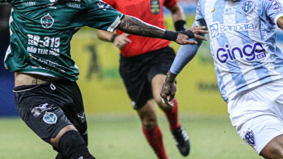 Manaus se despede da Copa Verde com derrota de 4 x 1 para o Paysandu (PA)
