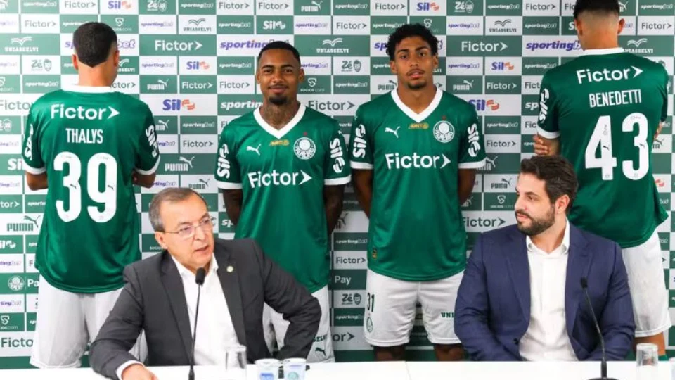 Palmeiras fecha patrocínio com D’Italia Panelas no calção até 2029