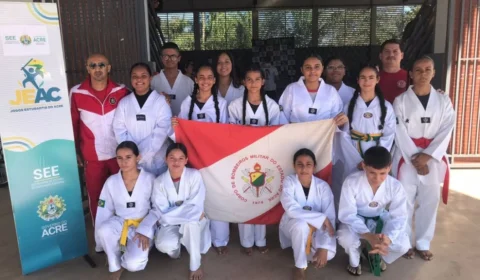 Do tatame para a vida: projeto de taekwondo forma campeões no Colégio Dom Pedro II, no Acre