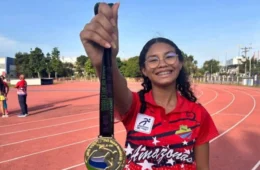 Ana Isinbayeva Andrade: a jovem velocista de Manaus conquista dois ouros no Atletismo