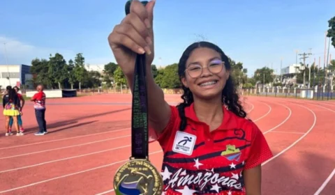 Ana Isinbayeva Andrade: a jovem velocista de Manaus conquista dois ouros no Atletismo