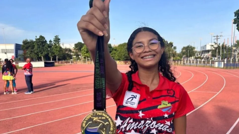 Ana Isinbayeva Andrade: a jovem velocista de Manaus conquista dois ouros no Atletismo