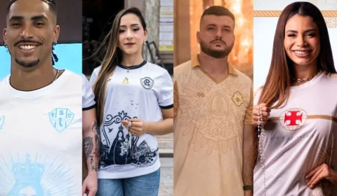 Tuna Luso, Paysandu, Remo e Vasco lançam camisas com Selo do Círio de Nazaré em Belém