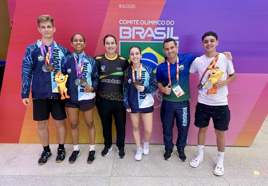Dupla de Ji-Paraná conquista ouro inédito nos Jogos da Juventude 2025