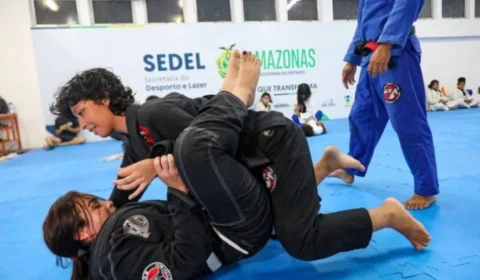 “Formando Campeões” abre vagas gratuitas para jiu-jitsu na Vila Olímpica de Manaus