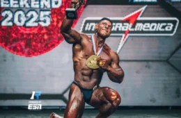 Ramon Dino se torna o primeiro brasileiro campeão da Classic Physique no Mr. Olympia 2025