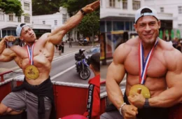Ramon Dino é recebido com festa no Brasil após conquistar o título mundial do Mr. Olympia 2025