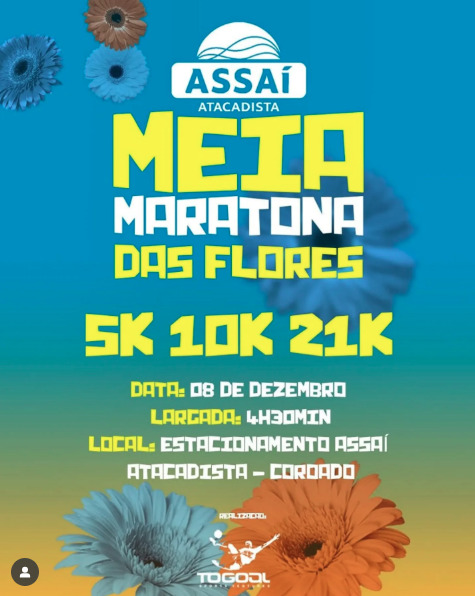 Meia Maratona das Flores abre inscrições com lote promocional limitado