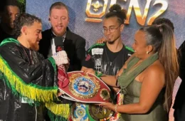 Manchinha conquista cinturão internacional da WBO no Outboxing Fight Night 2 em São Paulo