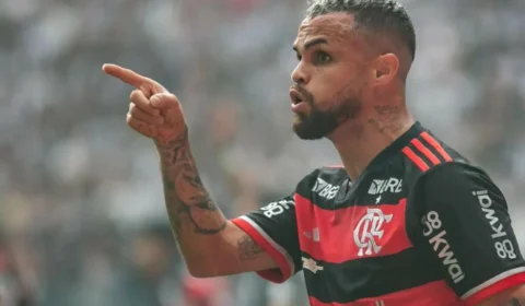 Torcida se despede de Michael no Flamengo