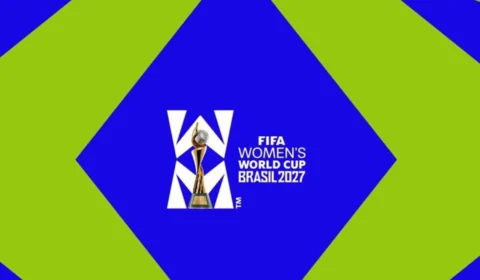 FIFA lança marca oficial da Copa do Mundo Feminina 2027 em evento em Copacabana