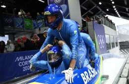 Brasil faz história no bobsled 4-man e alcança melhor resultado da sua trajetória em Olimpíadas de Inverno