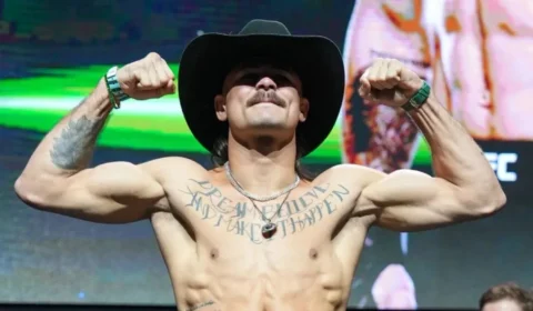 Comunidade do Mutirão se reuniu em festa para torcer por Diego Lopes no UFC