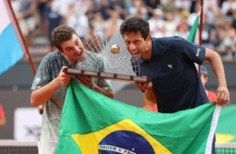 Sintonia de gerações: João Fonseca e Marcelo Melo conquistam título do Rio Open 2026 por 2 sets a 1