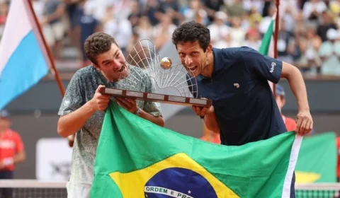 Sintonia de gerações: João Fonseca e Marcelo Melo conquistam título do Rio Open 2026 por 2 sets a 1