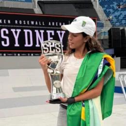 Rayssa Leal vence etapa de Sydney e começa 2026 no topo da Street League