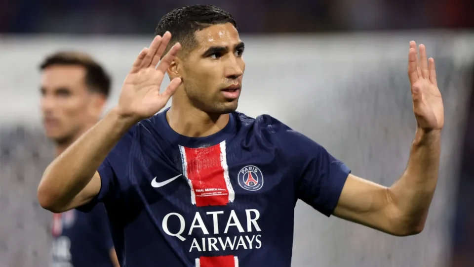 Lateral do Paris Saint-Germain, Achraf Hakimi será julgado na França por acusação de estupro
