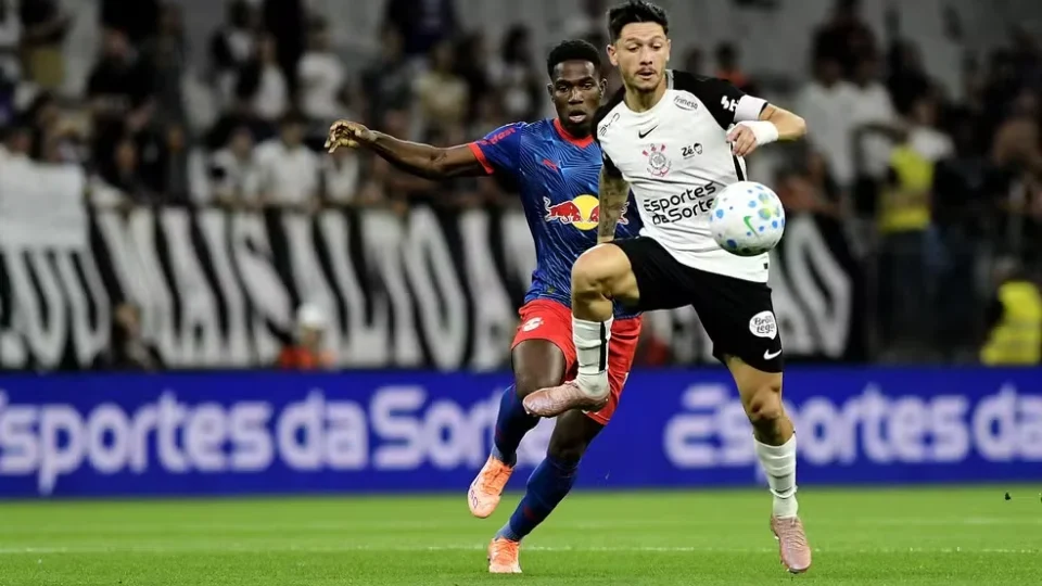 Corinthians domina, derrota o Bragantino por 2 a 0 e conquista a primeira vitória no Brasileirão 2026