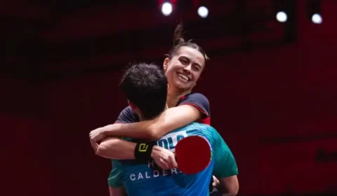Hugo Calderano e Bruna Takahashi vencem título inédito no Smash de Singapura