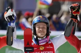 Lucas Pinheiro vence etapa de Copa do Mundo de esqui alpino