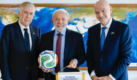 Lula revela que Ancelotti o questionou sobre a presença de Neymar na Copa do Mundo