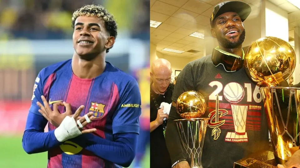 Entenda o porquê Yamal trocou a foto de seu Instagram utilizando LeBron James como perfil