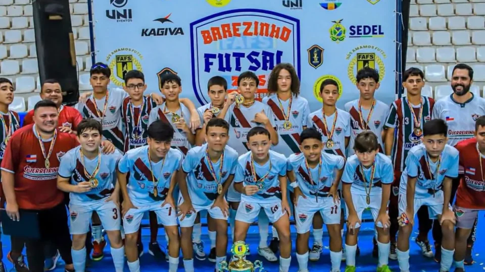 Futsal: Pela Taça Brasil Sub-15, Guerreirinhos Manaus estreia dia 27 na competição nacional