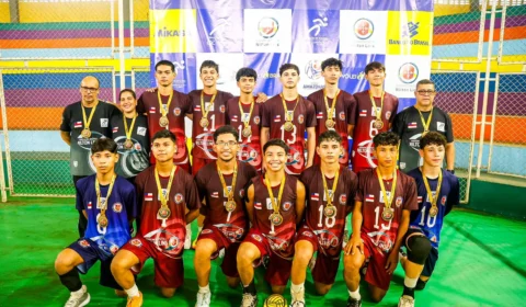 Nilton Lins-AM supera equipe do Paraná por 3 sets a 2 e conquista Brasileiro Interclubes de Vôlei Sub-17 em Manaus