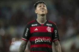 Pulgar é suspenso por quatro jogos pelo STJD e vira desfalque no Flamengo