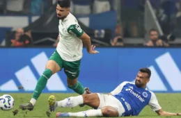 Palmeiras empata com o Cruzeiro e tropeça pela terceira rodada seguida